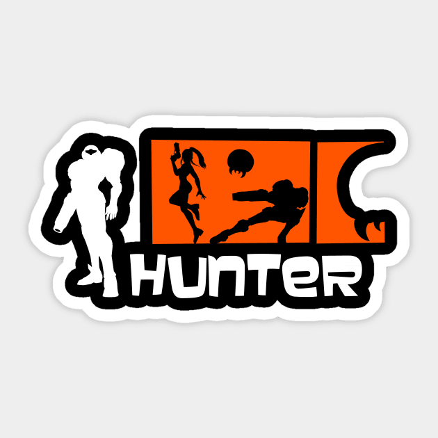 Hunter Sticker by alecxps